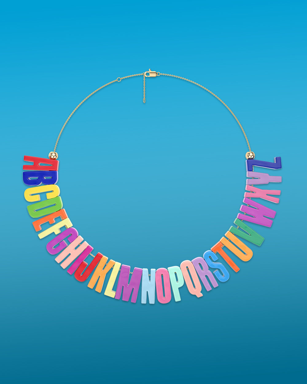The Alphabet Chain Necklace