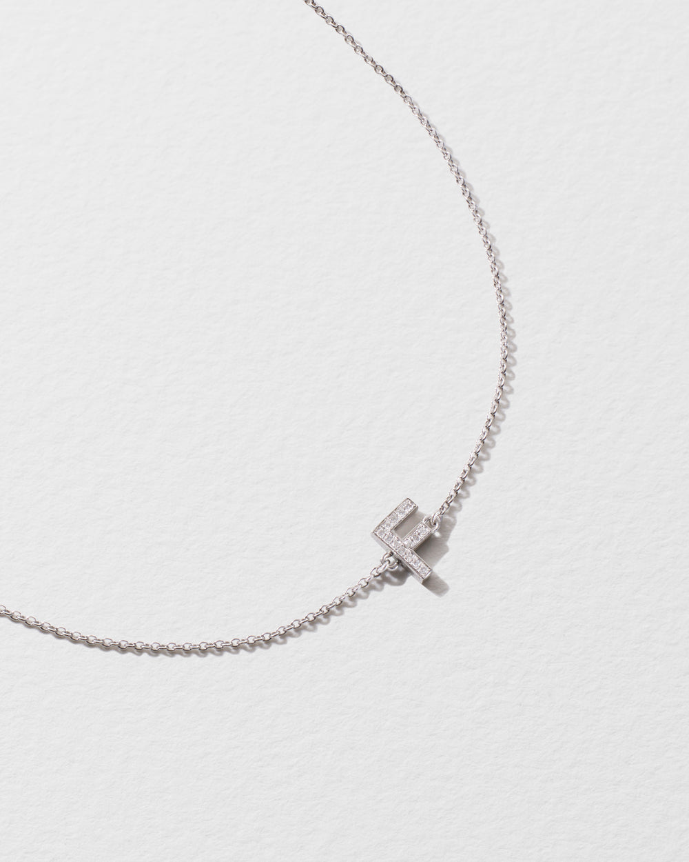 Personalised Diamond Letter Bracelet