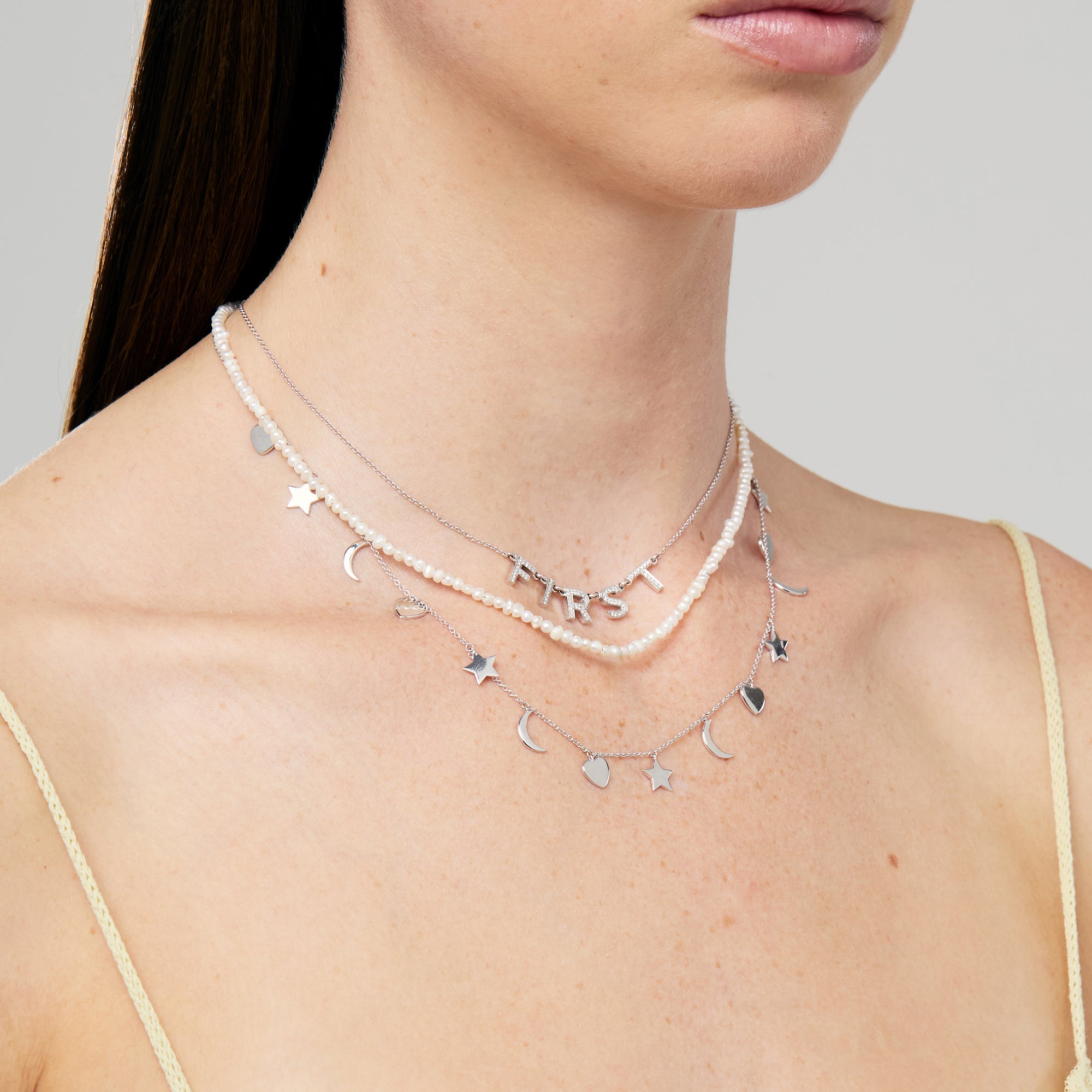 Baby Potato Pearl Beaded Necklace