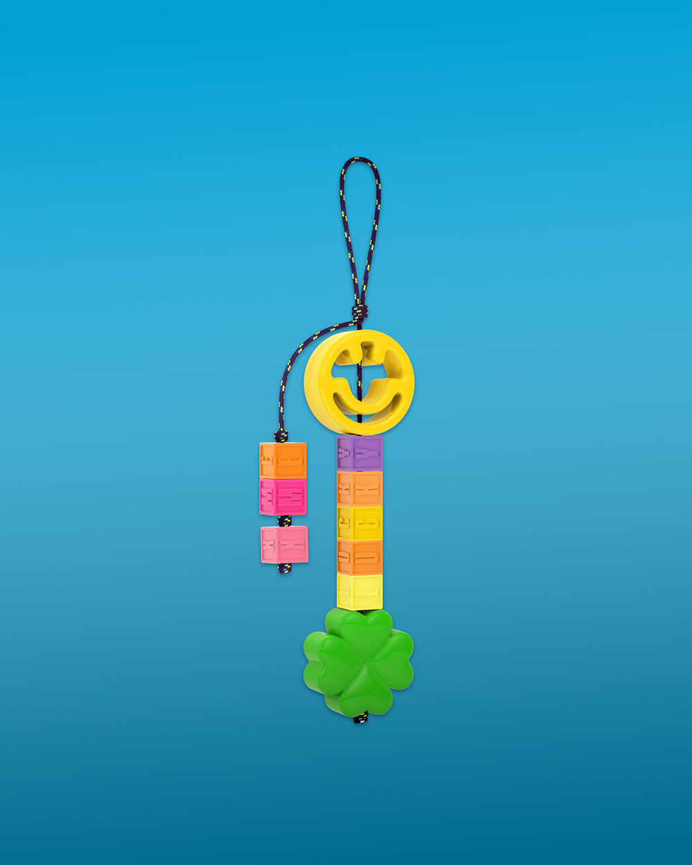 'Lucky' Cord Bag Charm