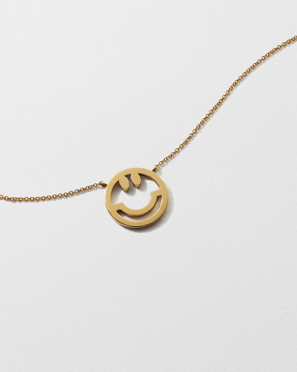 Gold Have A Nice Day Necklace 14k Gold