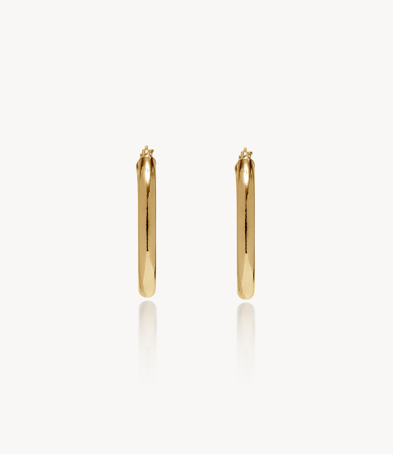 Small Slim Gold Hoops