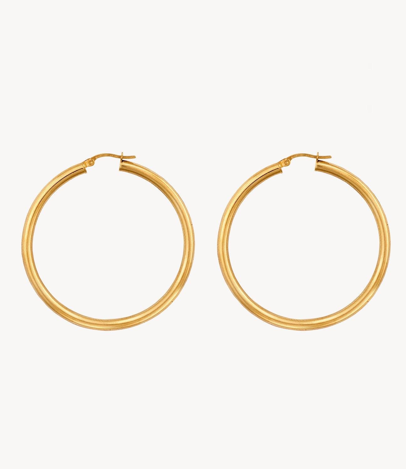 9k sales gold hoops