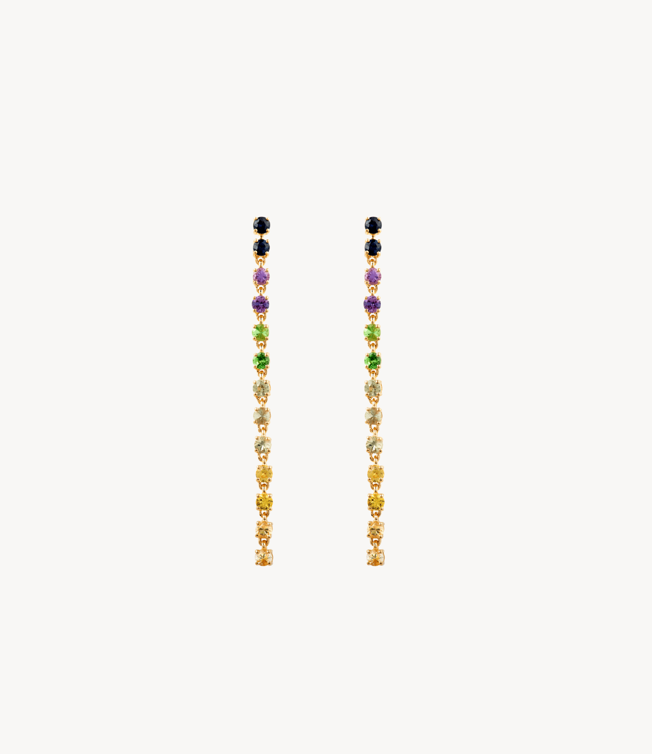 Fancy Rainbow Drop Earrings - Roxanne First