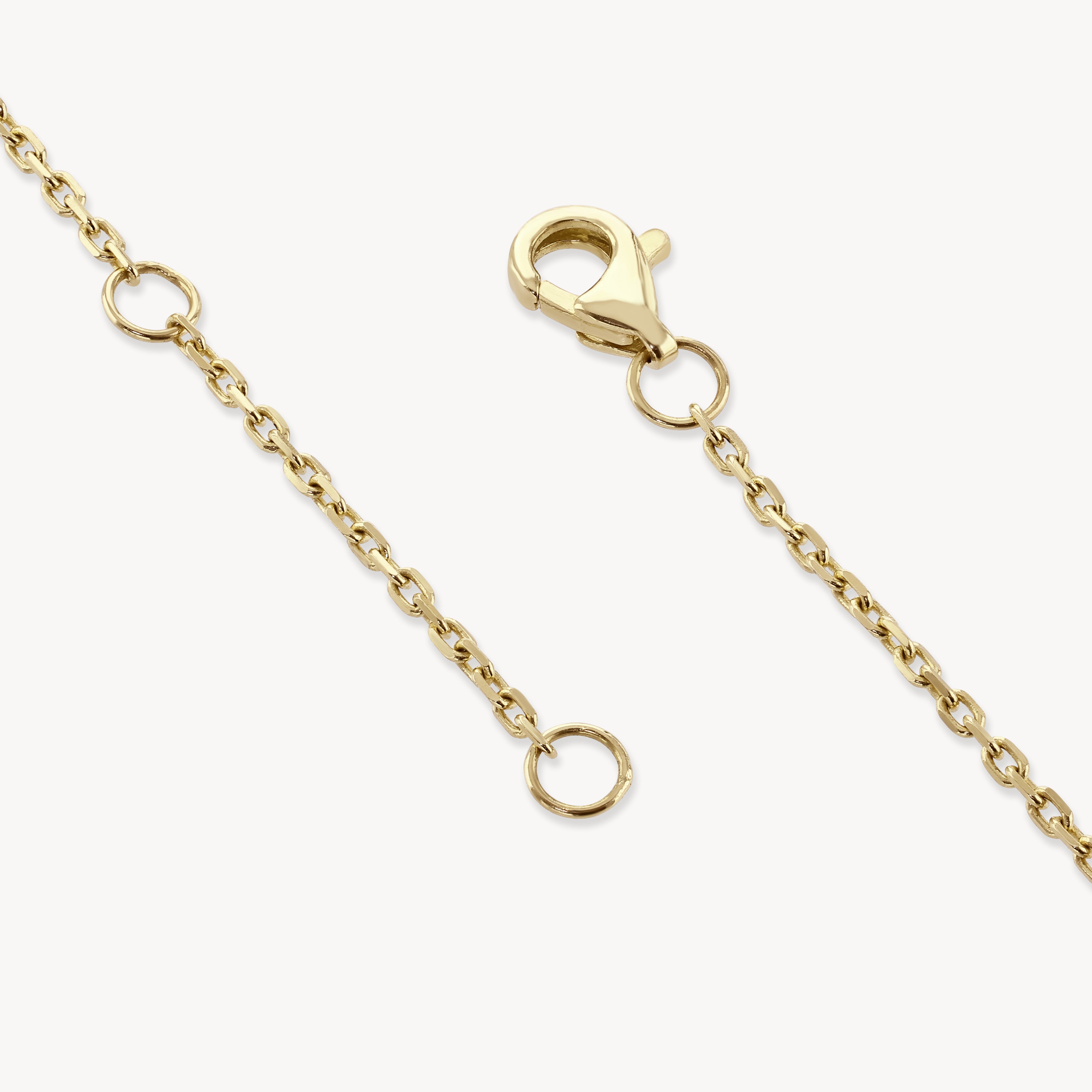 Gold Love You More Charm Necklace