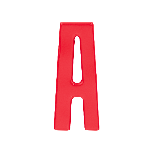 Letter A Resin Charm