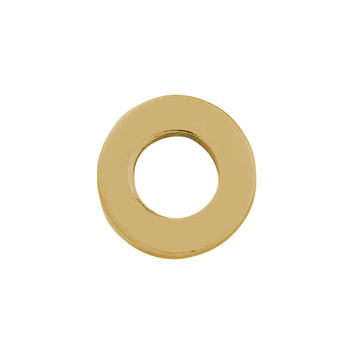 14k Yellow Gold Letter Charm