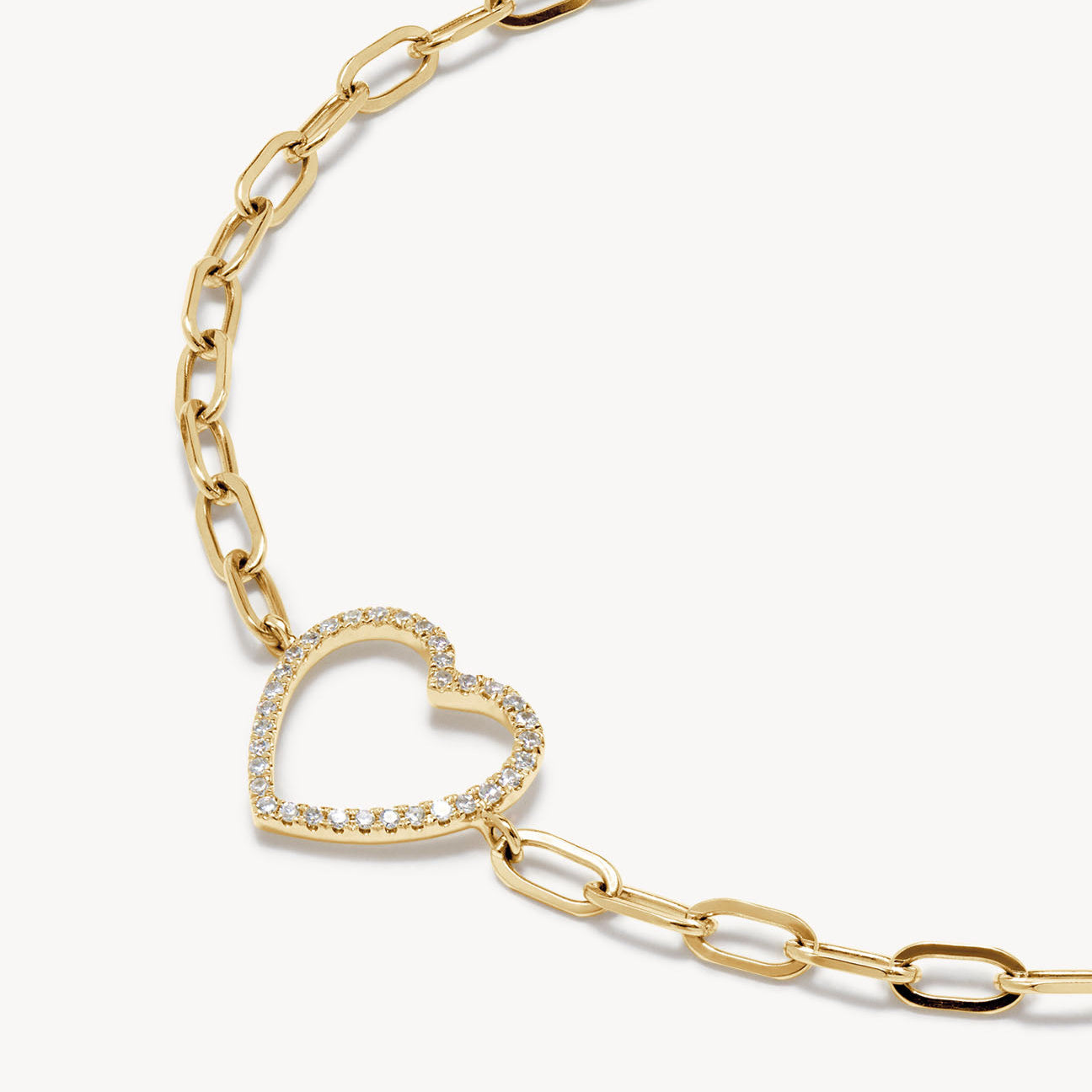 Diamond Big Love Bracelet