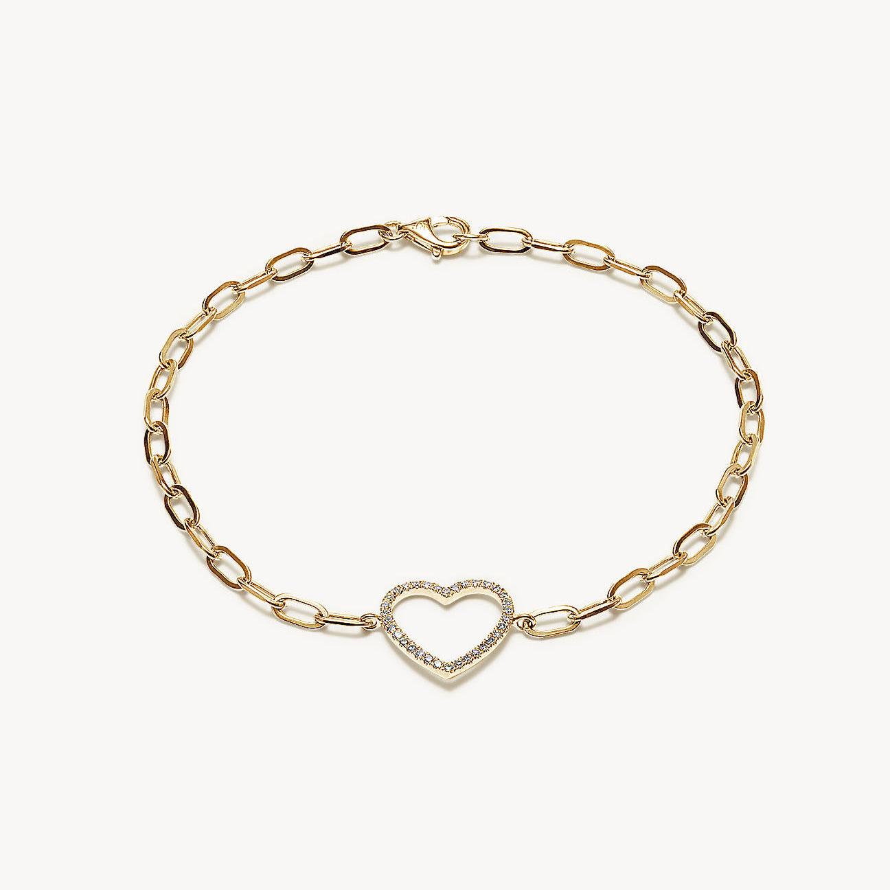 Diamond Big Love Bracelet