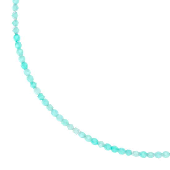 Blue Opal Beaded Chain