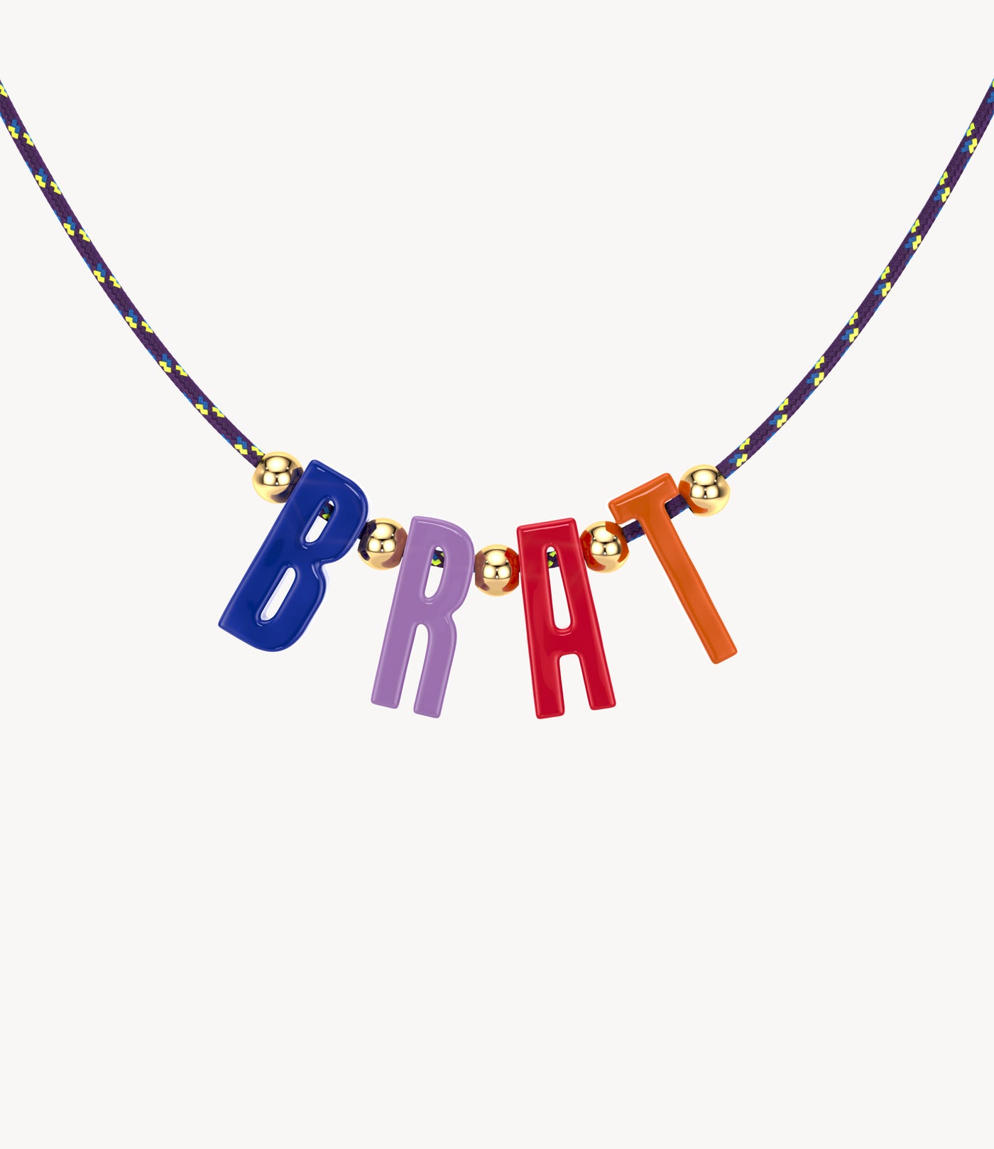 'Brat' Cord Necklace