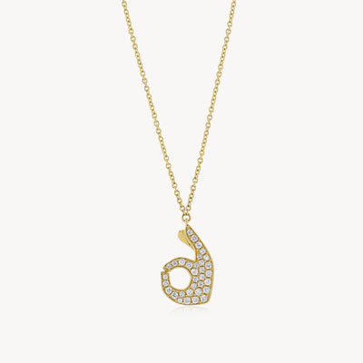 Diamond All Okay Necklace