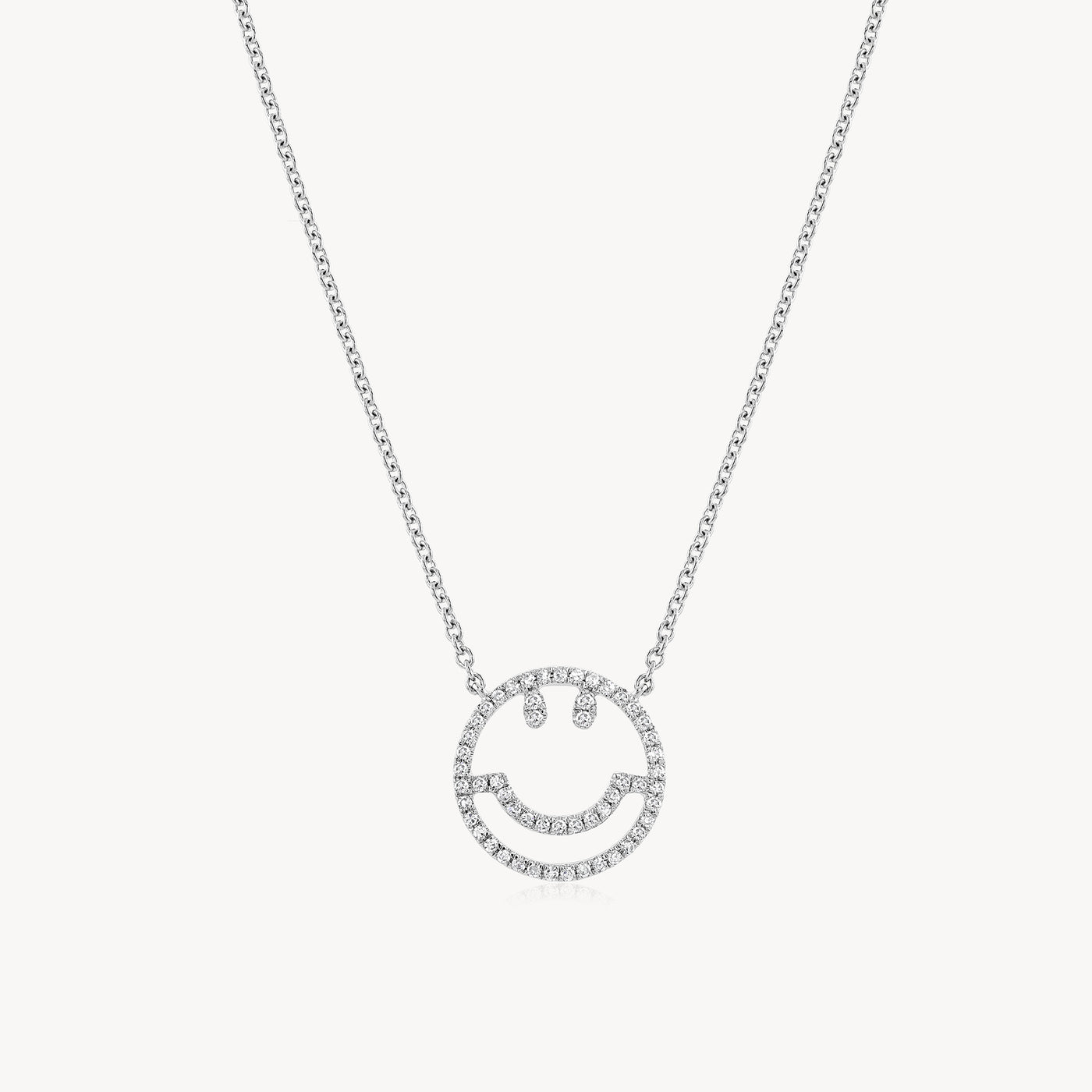 Diamond Have A Nice Day Necklace