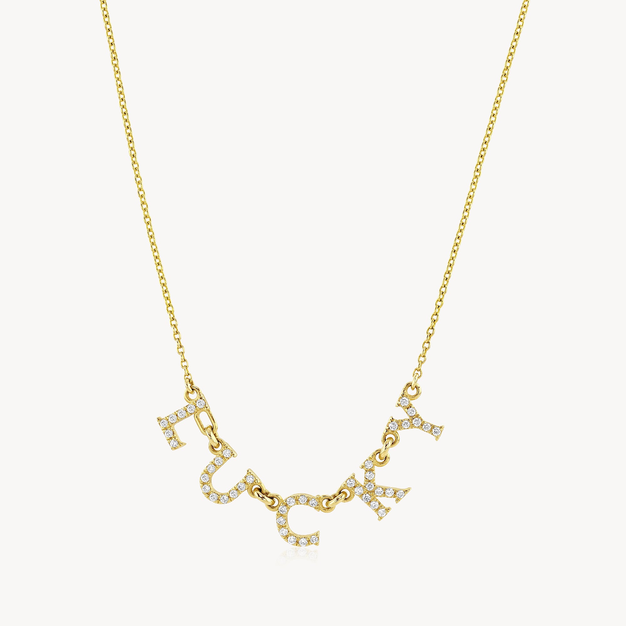 Diamond 'Lucky' Necklace