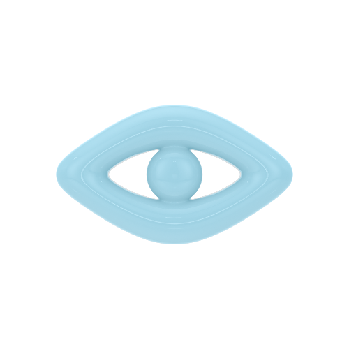 Evil Eye Resin Charm