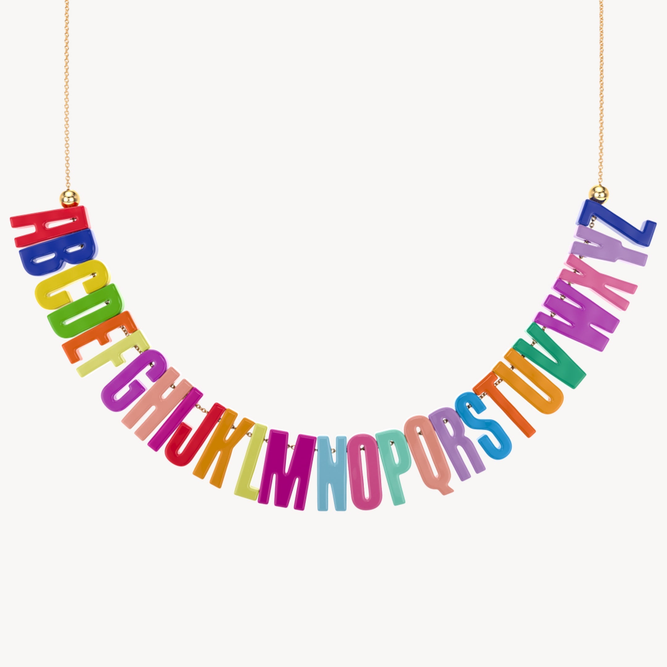 So Extra 'A-Z' Chain Necklace