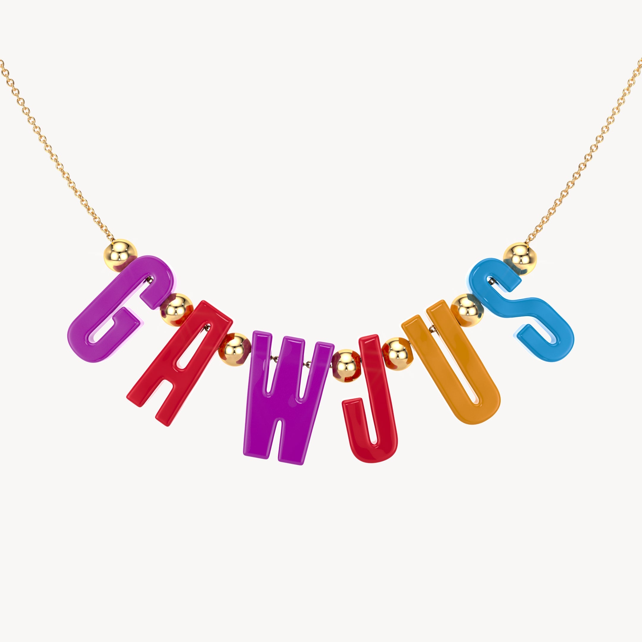 'Gawjus' Chain Necklace