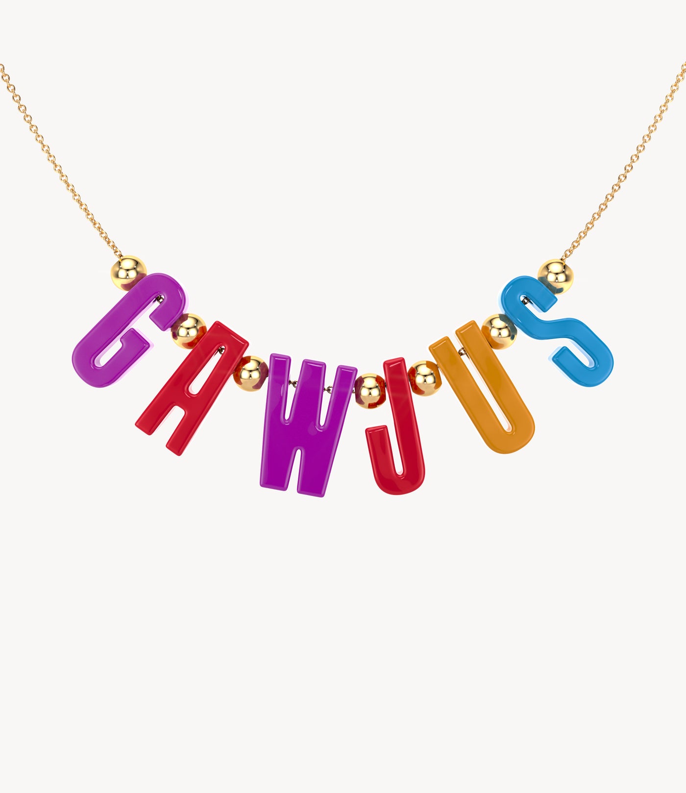 'Gawjus' Chain Necklace