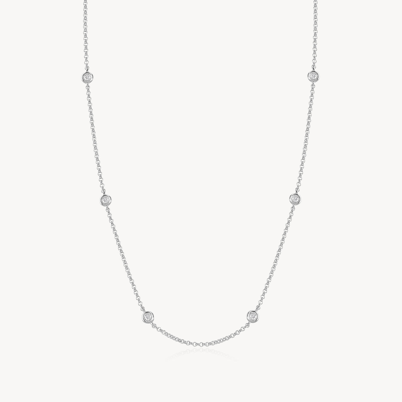 Diamond A Day Necklace