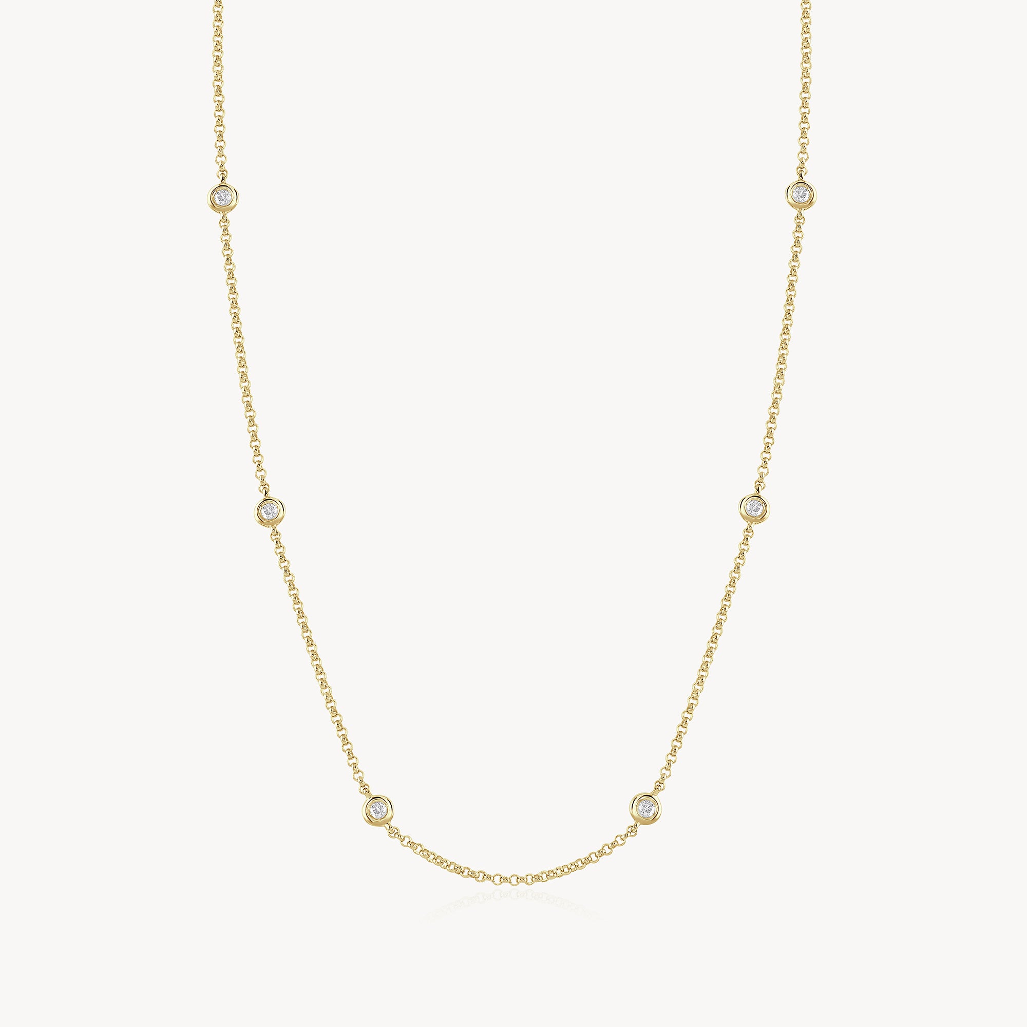 Diamond A Day Necklace