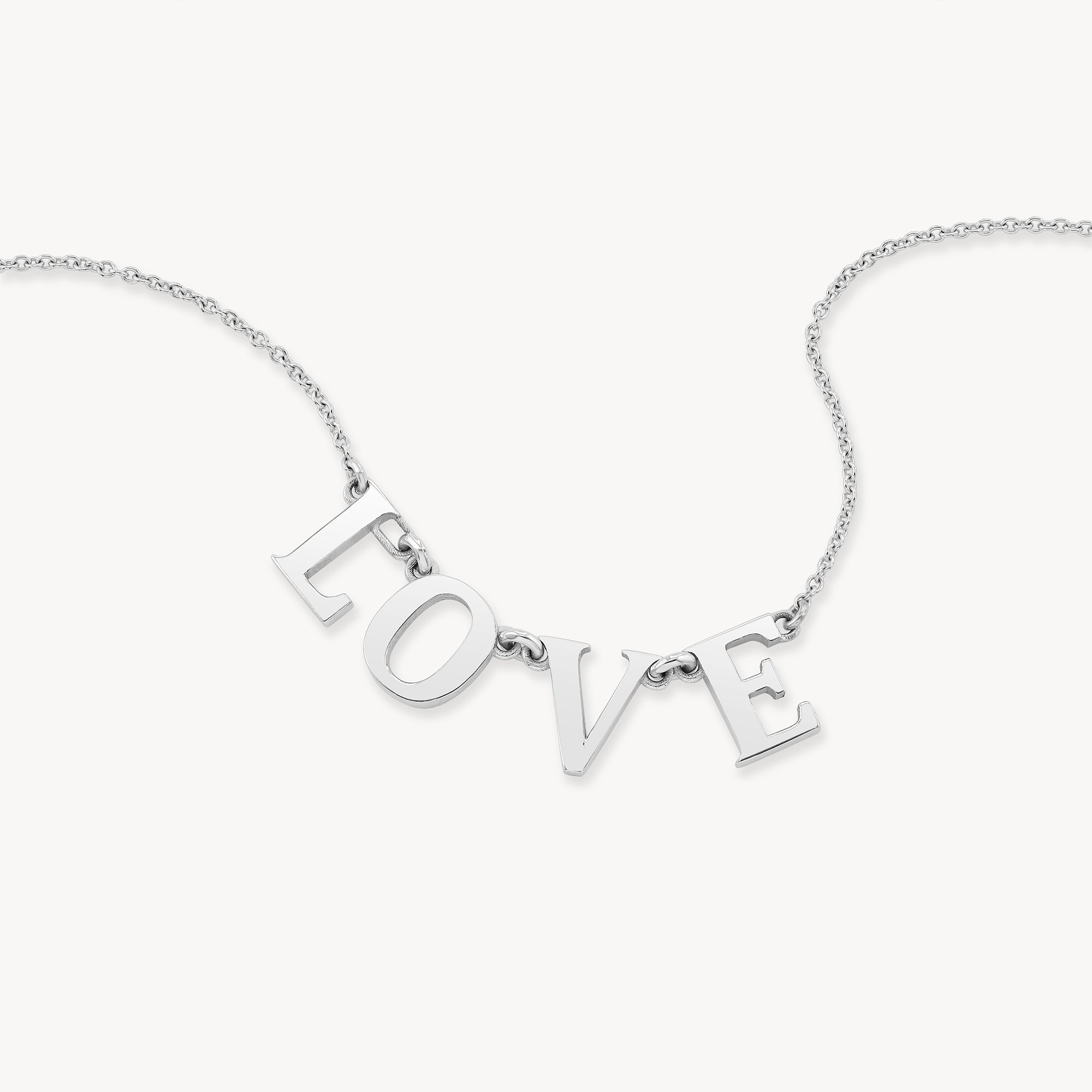 Gold 'Love' Necklace