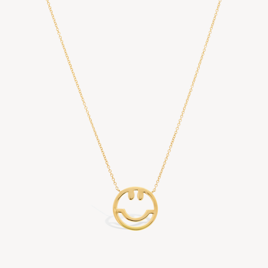 Gold Have A Nice Day Necklace