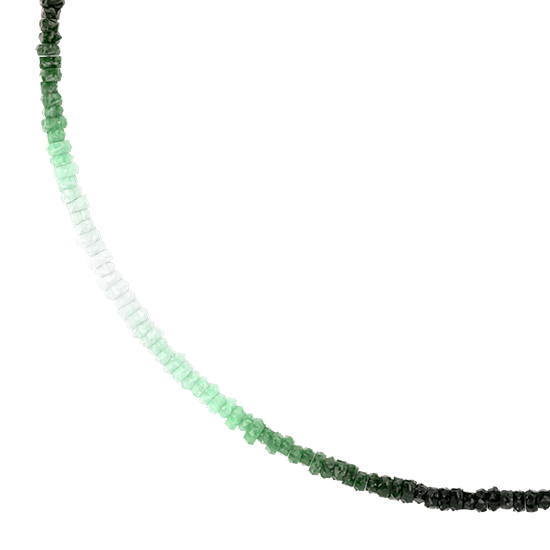 Emerald Beaded Chain