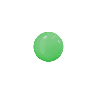 Green Resin Bead