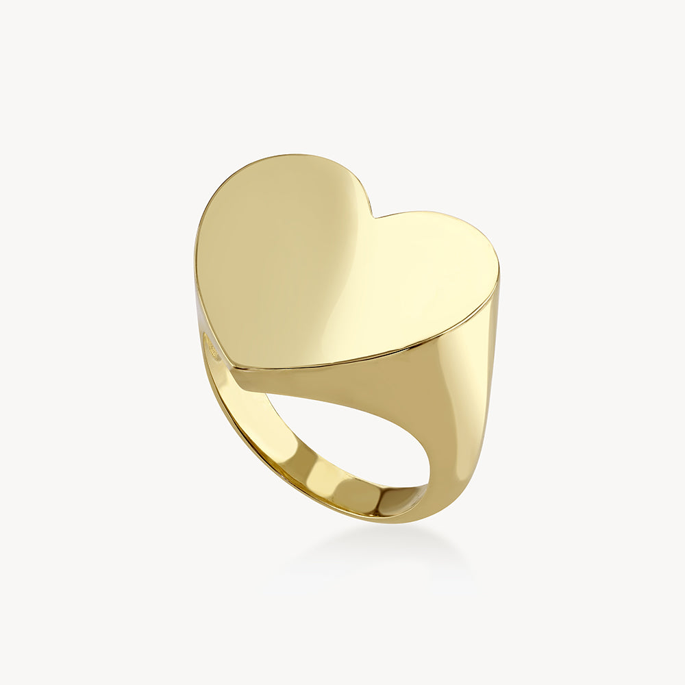 Gold Jimmy Mac Signet Ring