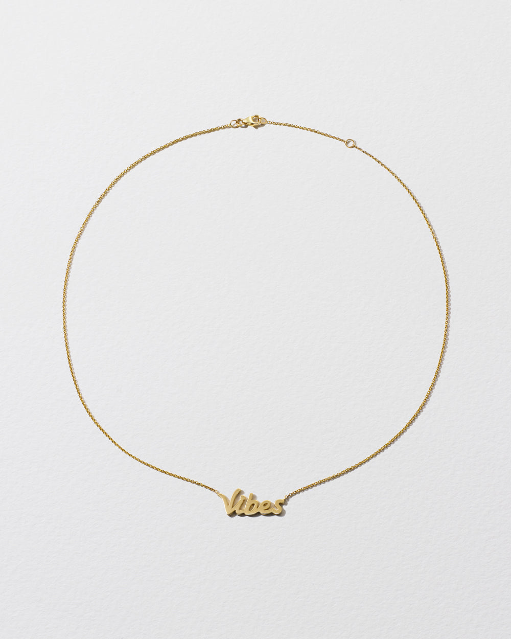 Gold 'Vibes' Necklace