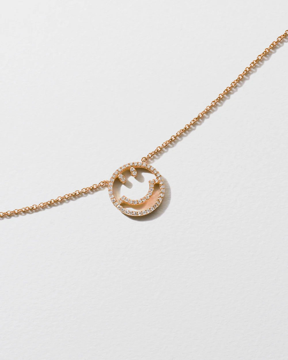 Diamond Have A Nice Day Necklace