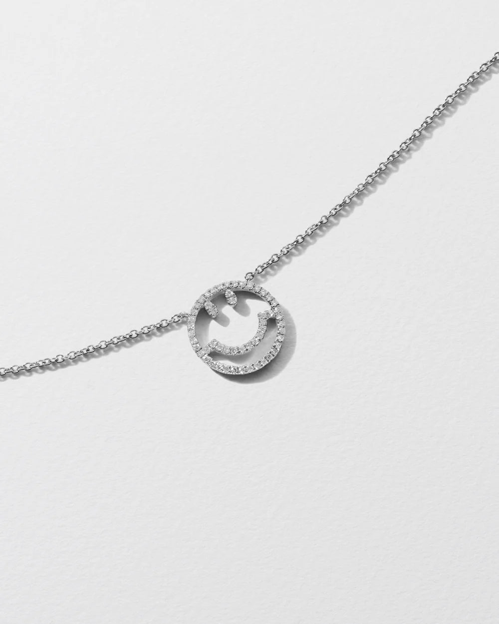 Diamond Have A Nice Day Necklace