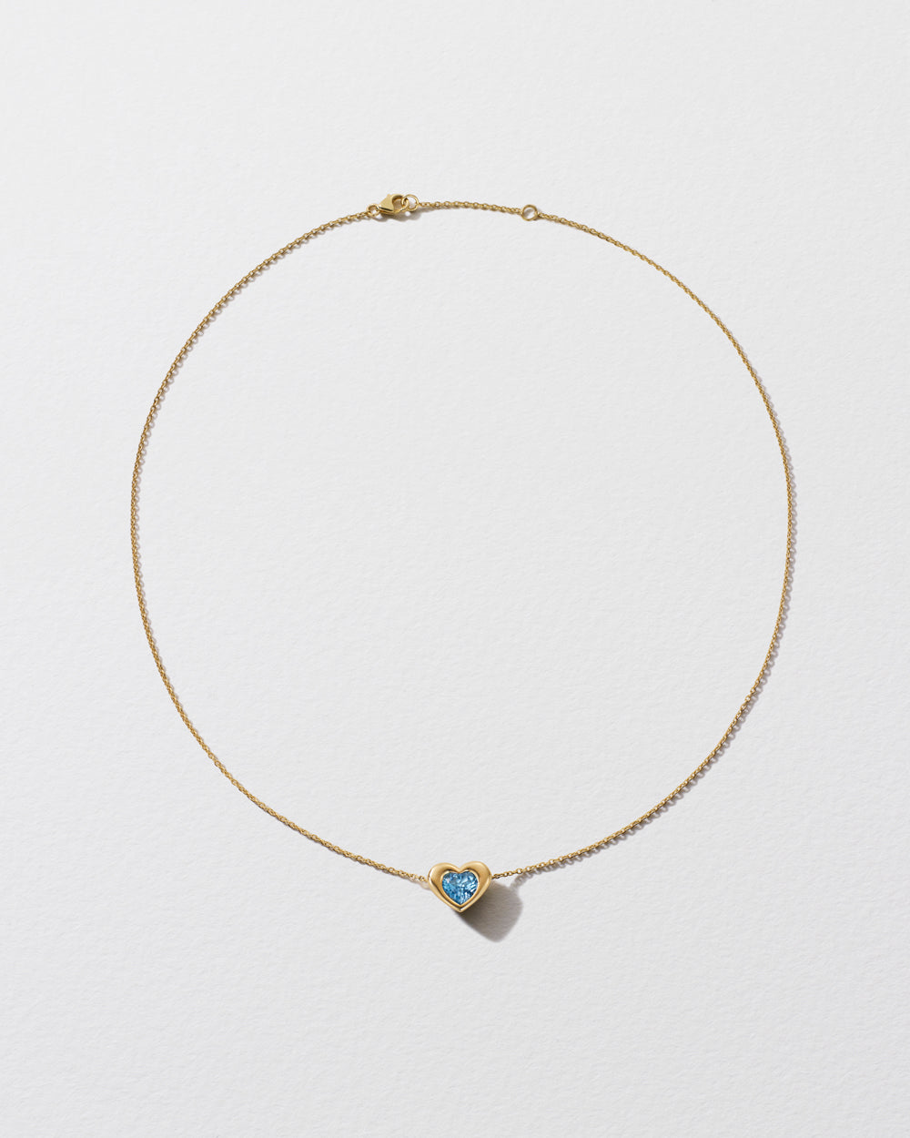 Topaz True Love Pendant Necklace