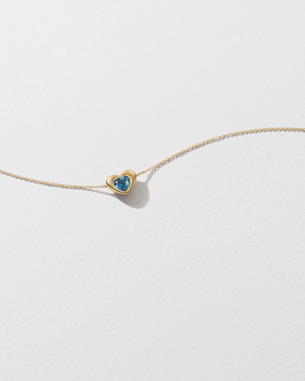 Topaz True Love Pendant Necklace