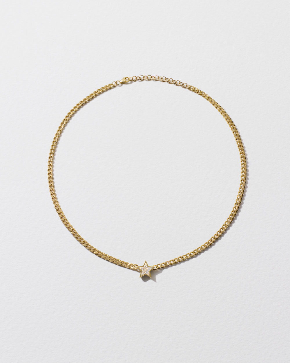 Super Duper Diamond Star Necklace