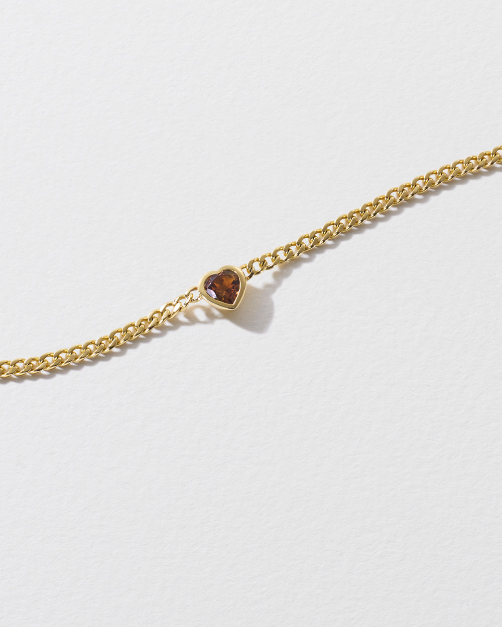 Super Duper Tourmaline Heart Necklace