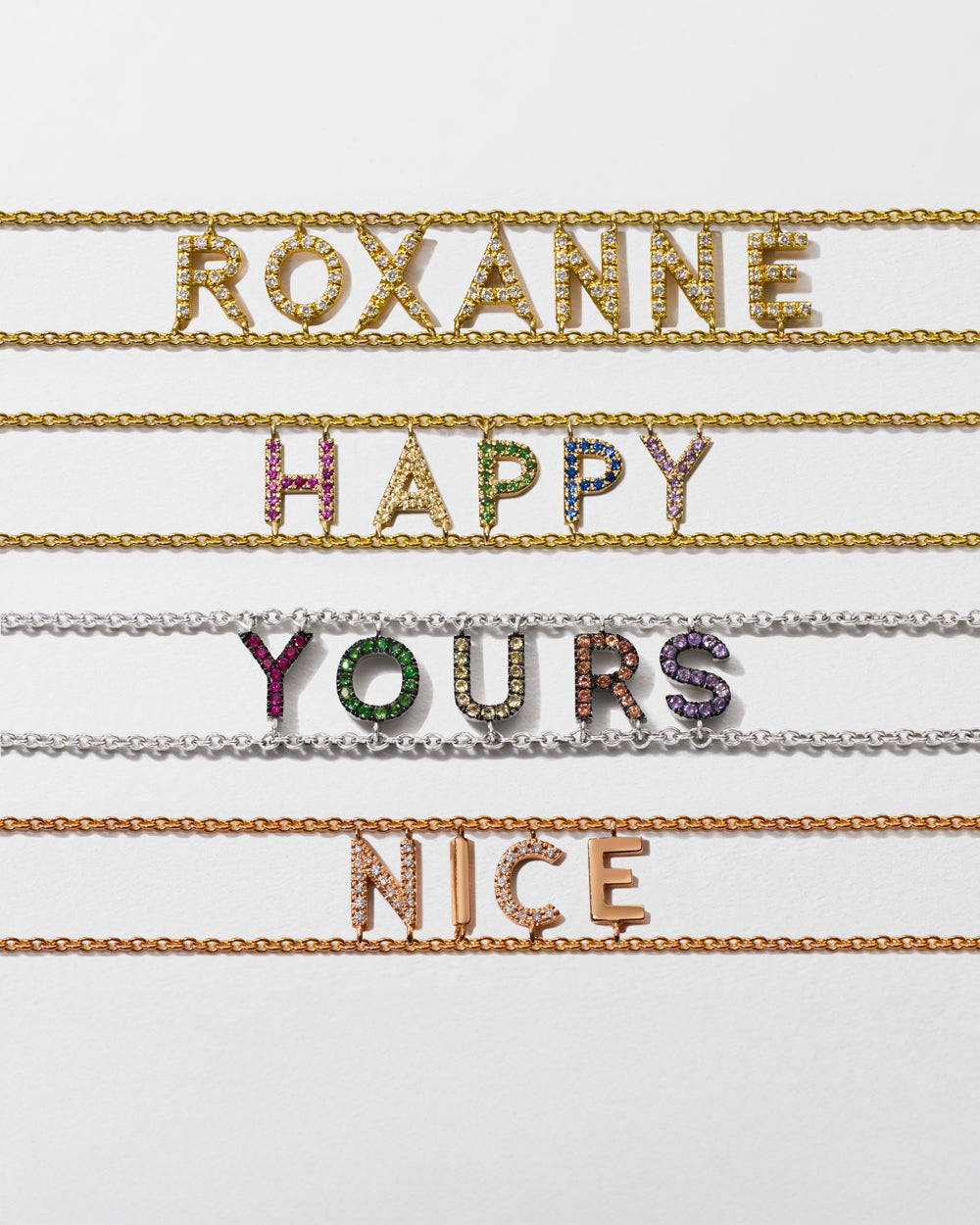 Custom Say Something Bracelet