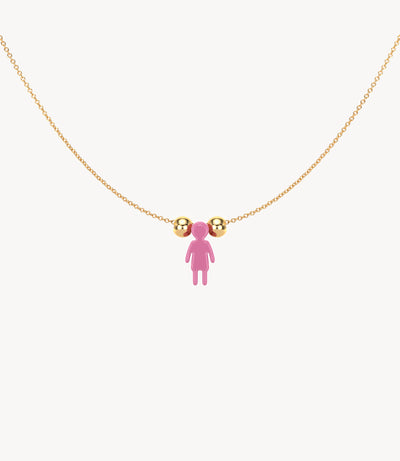 Personalised Solo Charm Chain Necklace