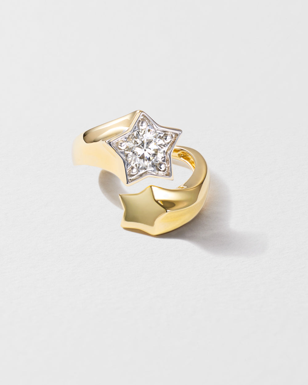 Diamond Mega Shooting Star Ring