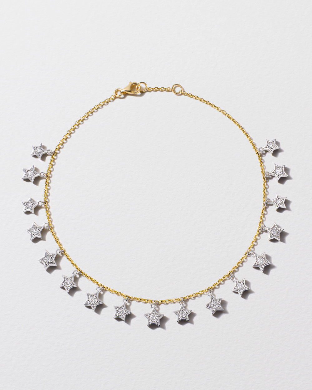 Diamond Star Constellation Anklet