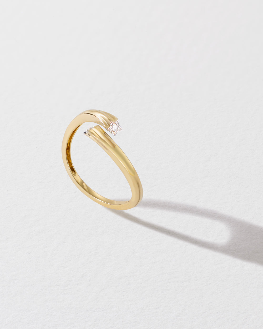 Diamond Shooting Star Ring