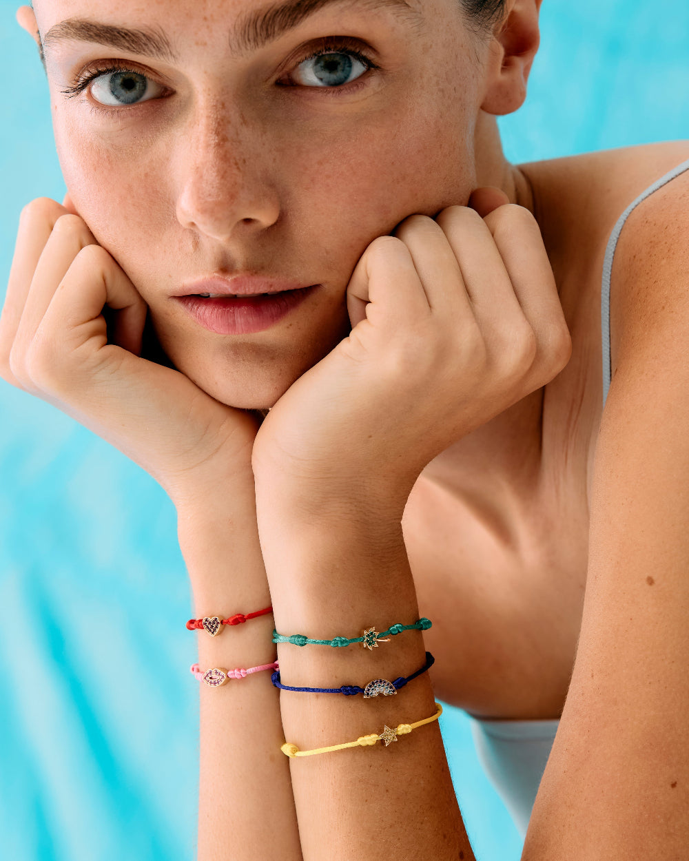 Rainbow String Bracelet