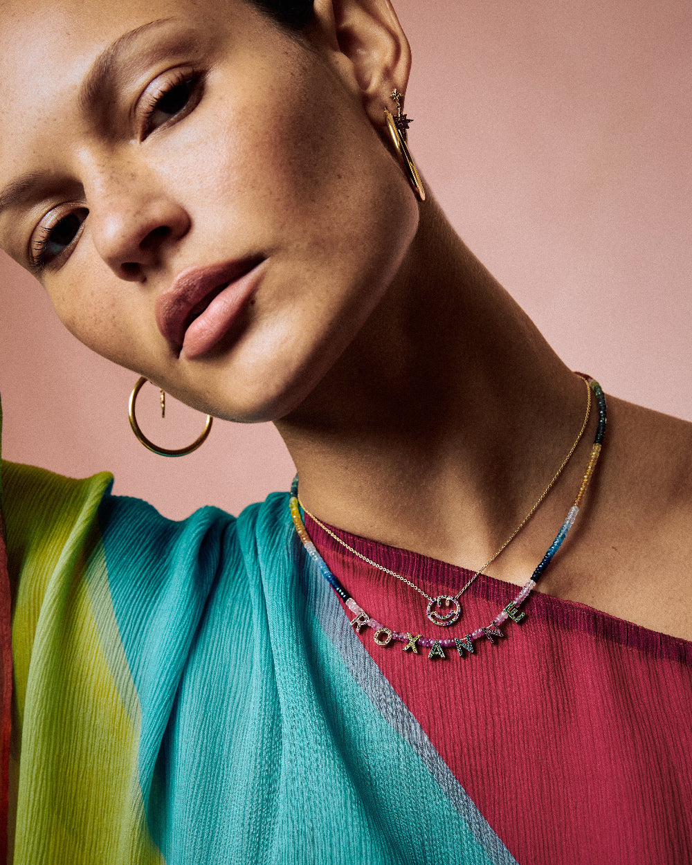 Rainbow Have A Nice Day Necklace