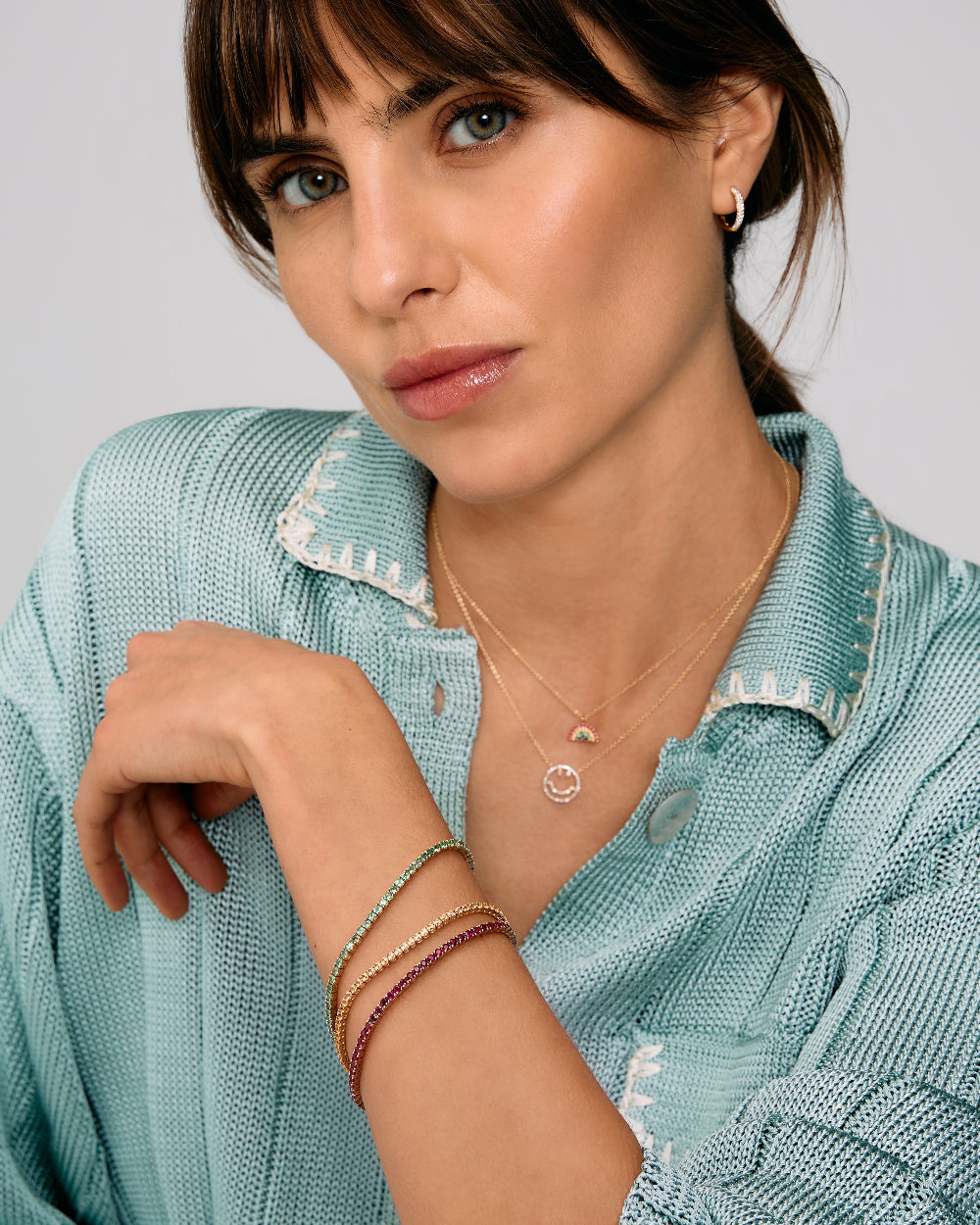 Ruby Tennis Bracelet