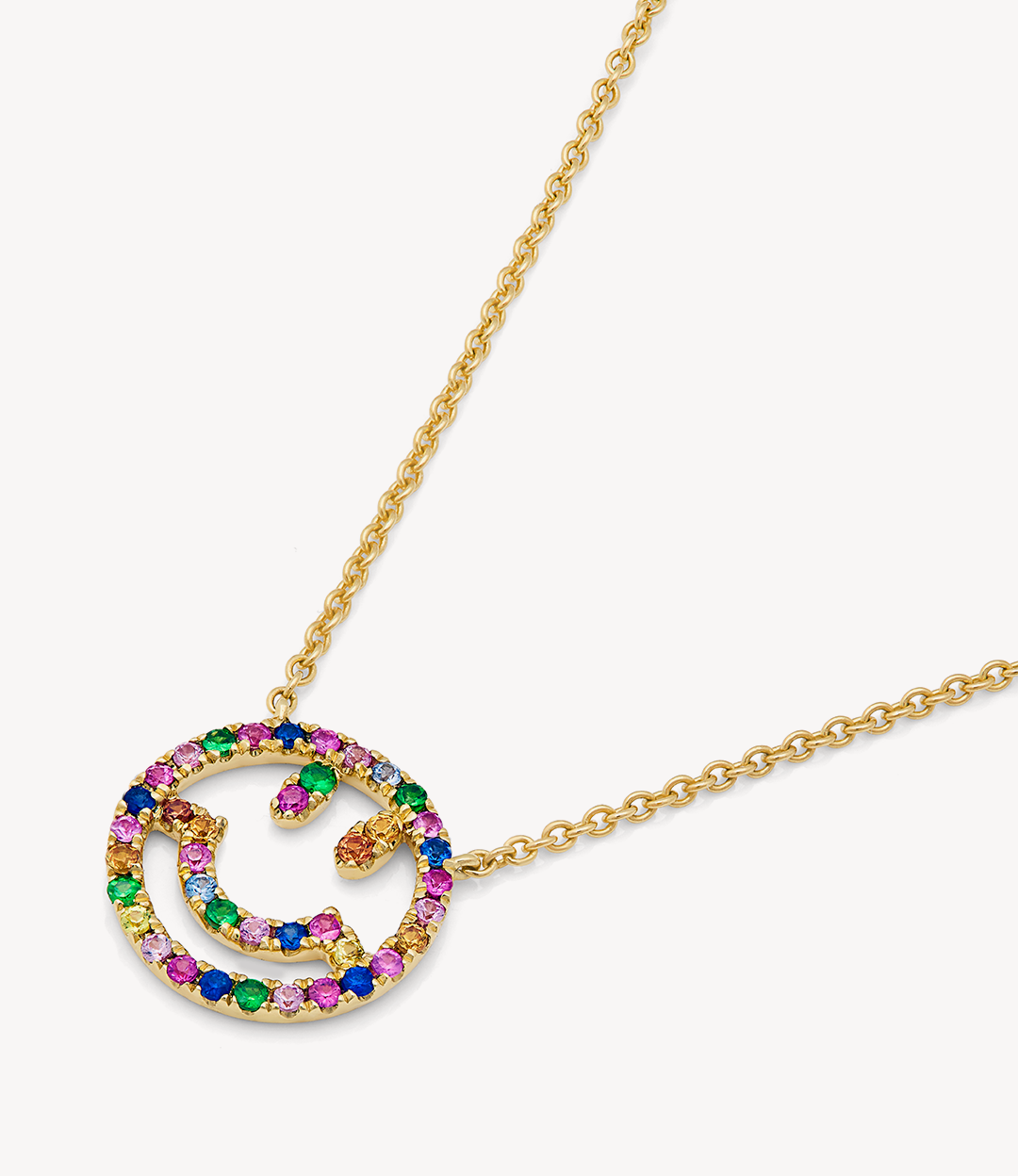 Rainbow Have A Nice Day Necklace