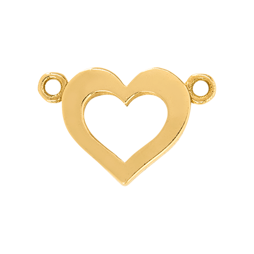14k Yellow Gold Emoji Charm