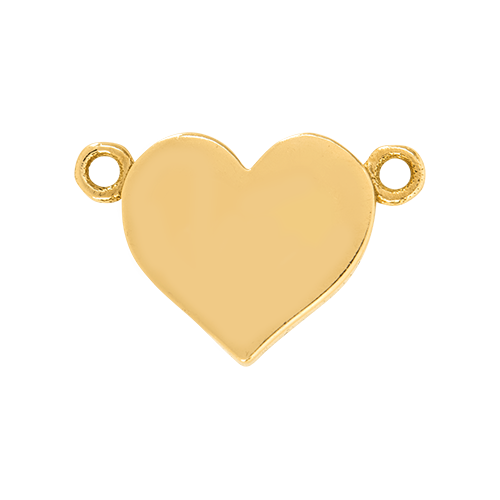 14k Yellow Gold Emoji Charm