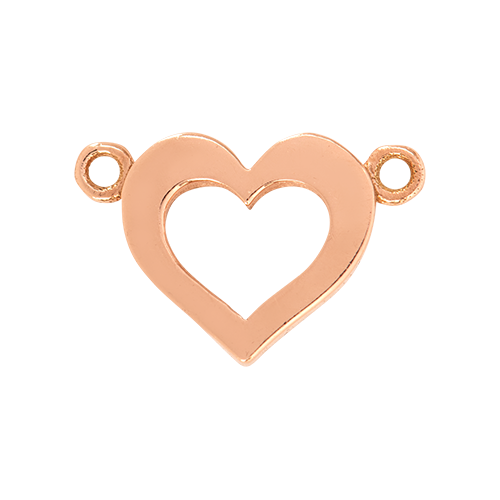 14k Rose Gold Emoji Charm