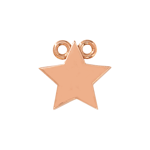 14k Rose Gold Emoji Charm