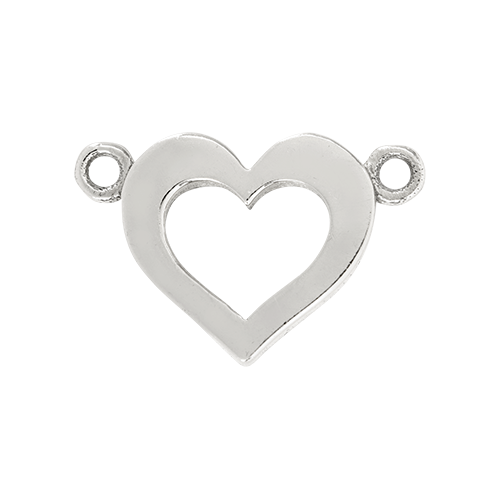 14k White Gold Emoji Charm